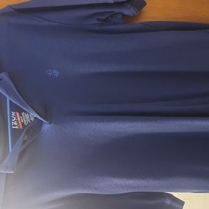 IZOD Collared Shirt(Medium, Royal Blue)
